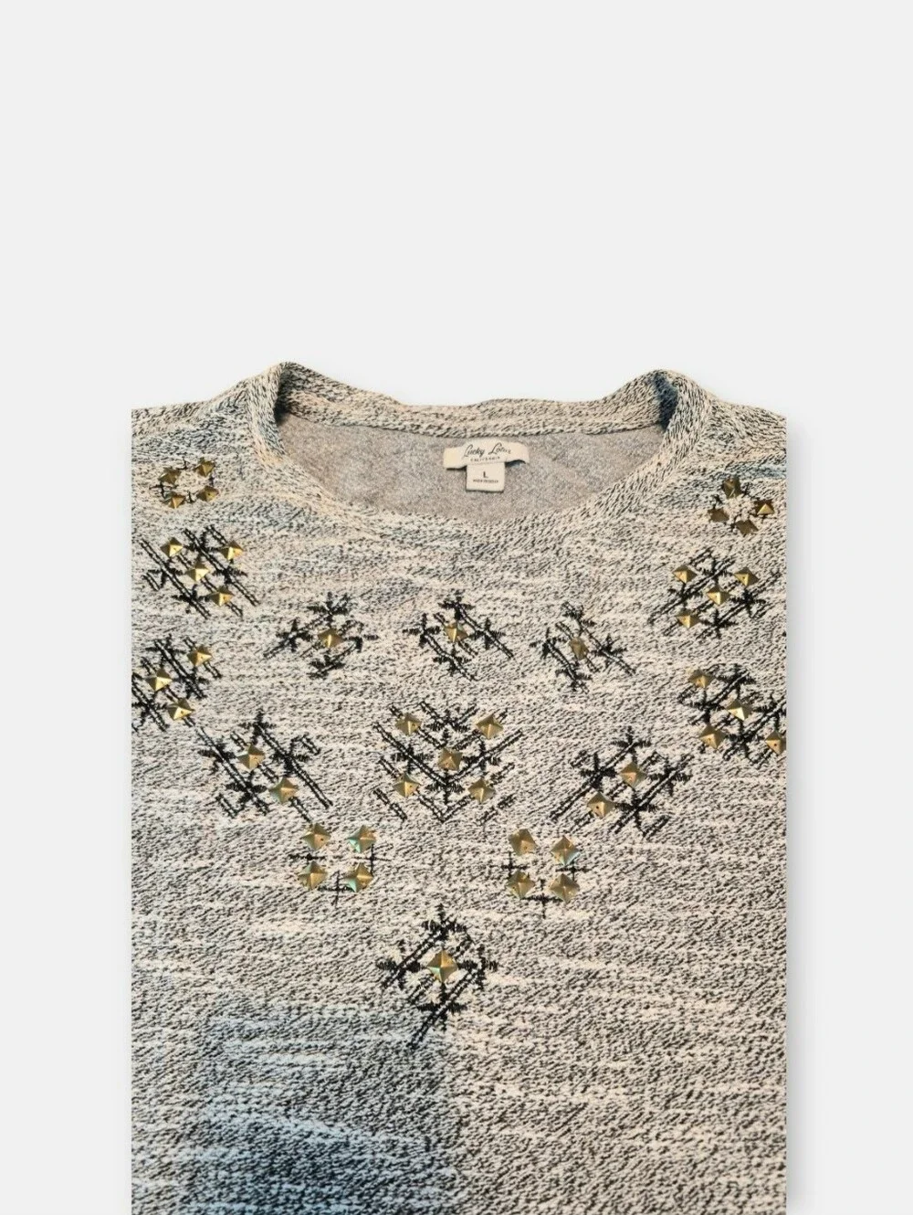 Lucky Brand cotton large gray